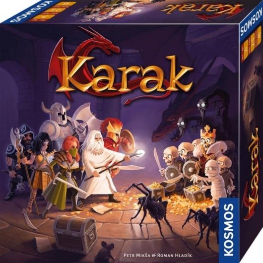 Jeu de société Kosmos Karak, familial, 2-5 joueurs, 45 min