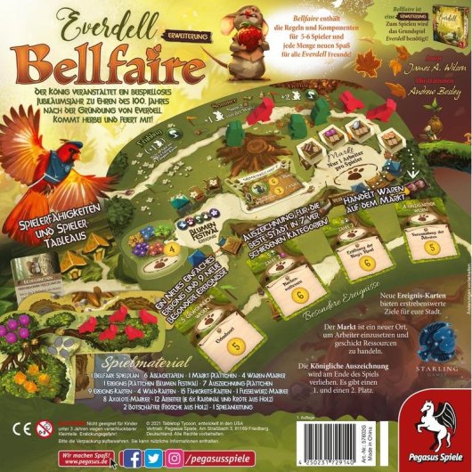 Expansión de juego de mesa Everdell: Bellfaire Pegasus