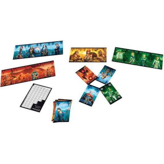 Amigo Wizard Kartenspiel, strategisches Familienspiel für 3 bis 6 Spieler