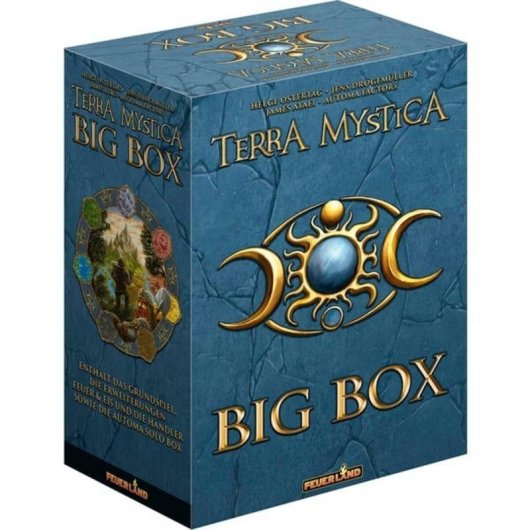 Juego de mesa Terra Mystica Big Box Pegasus Estrategia 1-5 jugadores