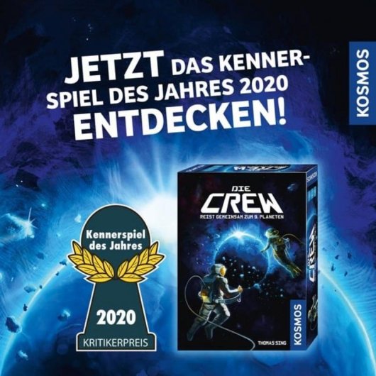 Jeu de société Die Crew KOSMOS Jeu familial coopératif