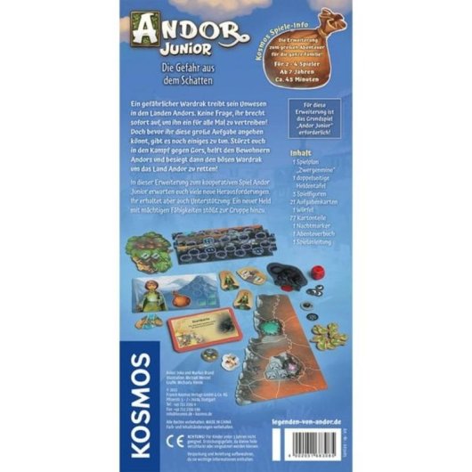 Expansión de juego de cartas Kosmos Andor Junior