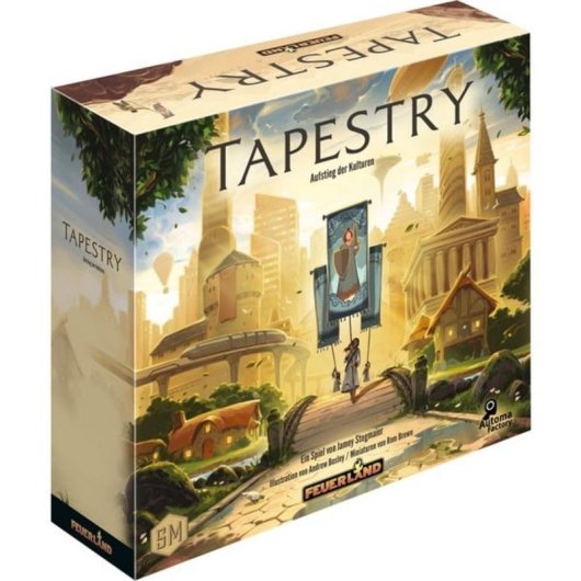 Juego de mesa Tapestry Pegasus Estrategia 1-5 jugadores 90-120 min