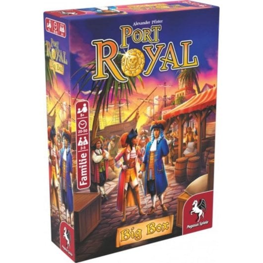 Jeu de société Pegasus Port Royal Big Box Famille 5 joueurs 8 ans