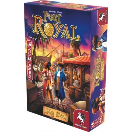 Jeu de société Pegasus Port Royal Big Box Famille 5 joueurs 8 ans