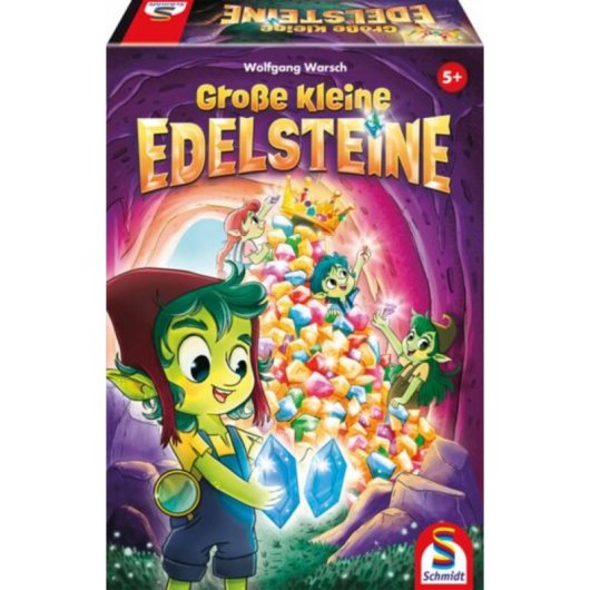 Jeu de cartes Schmidt Spiele Grosse kleine Edelsteine Famille 5 ans 15 min