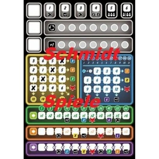 Jeu de société Schmidt Spiele 49340 Tactique familial pour 1 à 4 joueurs
