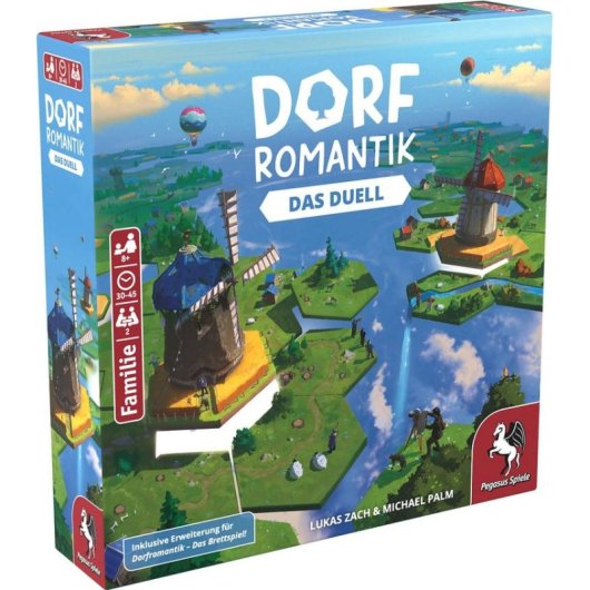 Juego de mesa Pegasus 51241G Village Romance - The Duel Estrategia Familiar 2 jugadores