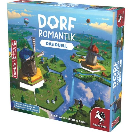 Juego de mesa Pegasus 51241G Village Romance - The Duel Estrategia Familiar 2 jugadores