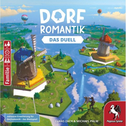 Juego de mesa Pegasus 51241G Village Romance - The Duel Estrategia Familiar 2 jugadores