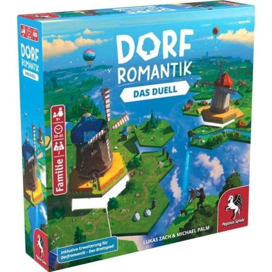 Juego de mesa Pegasus 51241G Village Romance - The Duel Estrategia Familiar 2 jugadores