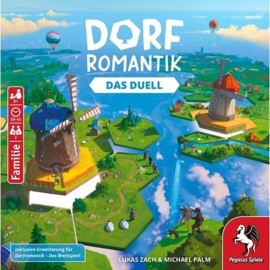 Juego de mesa Pegasus 51241G Village Romance - The Duel Estrategia Familiar 2 jugadores
