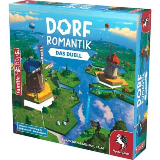 Juego de mesa Pegasus 51241G Village Romance - The Duel Estrategia Familiar 2 jugadores