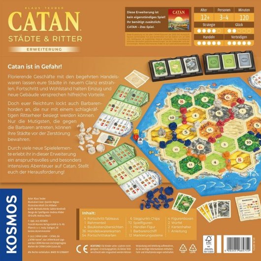 Jeu de Cartes Kosmos Stratégie 3-4 Joueurs