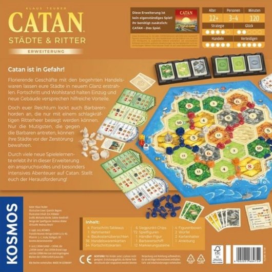 Jeu de Cartes Kosmos Stratégie 3-4 Joueurs