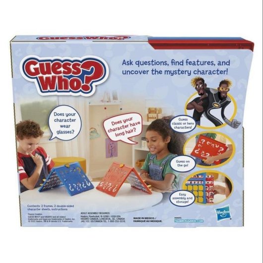 Jeu de société Hasbro Quién es? Emparejamiento 6 ans