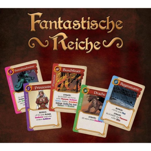 Jeu de cartes Pegasus Fantastic Realms Stratégie 2-6 joueurs