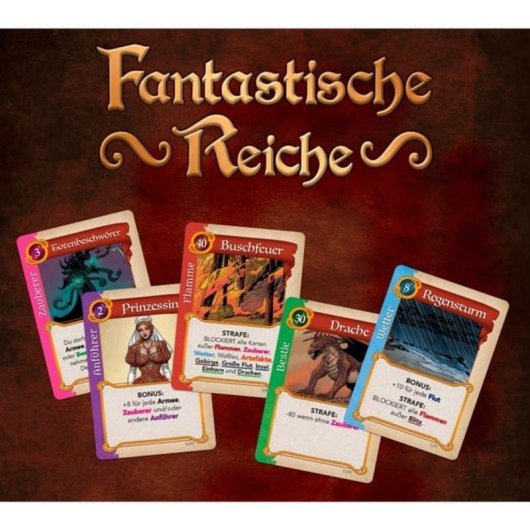 Jeu de cartes Pegasus Fantastic Realms Stratégie 2-6 joueurs