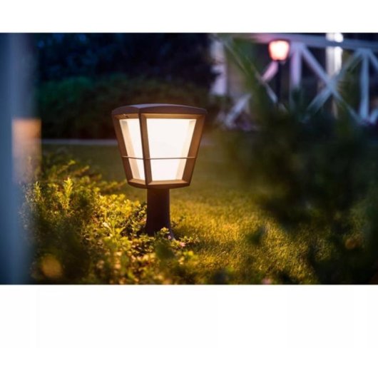 Lampada da pavimento per esterni Philips Hue White and Color ambiance Econic