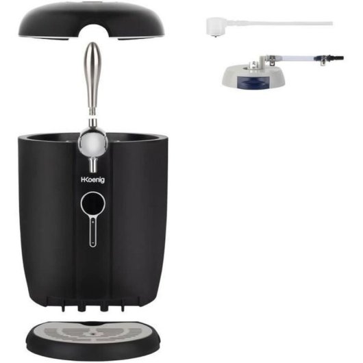Dispensador de Cerveja H.Koenig BW1688 6L Refrigeração LED 3-12°C