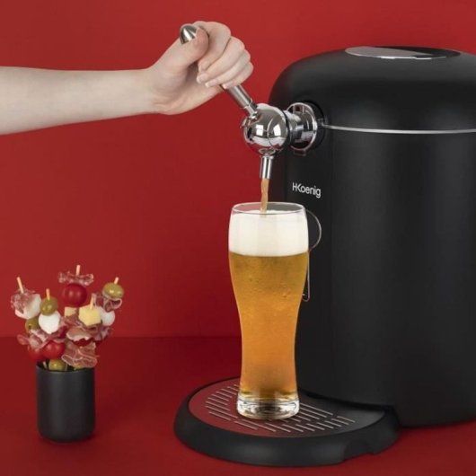 Dispensador de Cerveja H.Koenig BW1688 6L Refrigeração LED 3-12°C