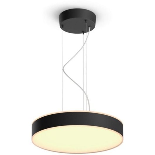 Lampe Suspendue Intelligente Philips Hue White Ambiance Enrave Noir