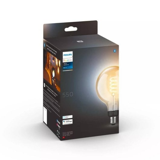 Bombilla inteligente Philips Hue G125 E27 Filamento Globo Bluetooth/Zigbee