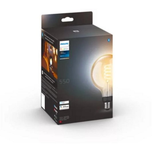 Bombilla inteligente Philips Hue G125 E27 Filamento Globo Bluetooth/Zigbee