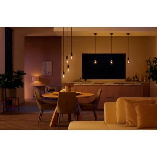 Bombilla inteligente Philips Hue G125 E27 Filamento Globo Bluetooth/Zigbee