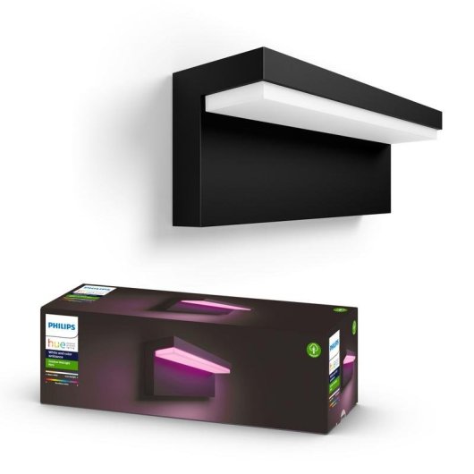 Applicazione murale intelligente Philips Hue Nyro Bluetooth/Zigbee Nero