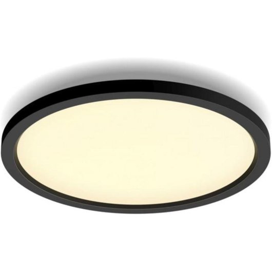 Panel LED rond Philips Hue Aurelle Bluetooth/Zigbee Noir