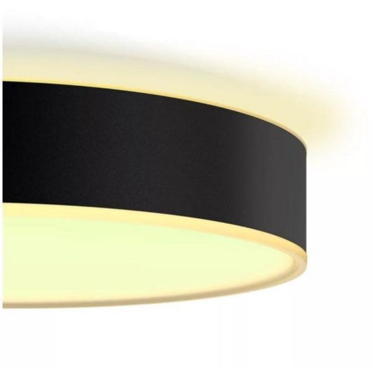 Lámpara de techo inteligente Philips Hue Enrave grande negro