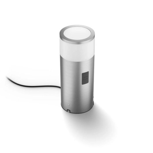 Bolardo extérieur Philips Hue White and Color ambiance Calla acier inoxydable