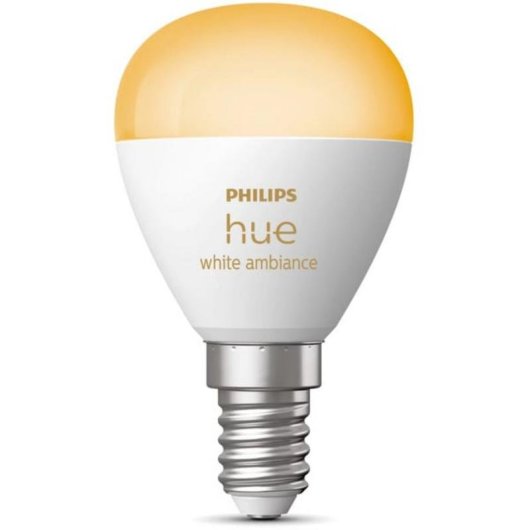 Bombilla inteligente Philips Hue P45 E14 White Ambiance