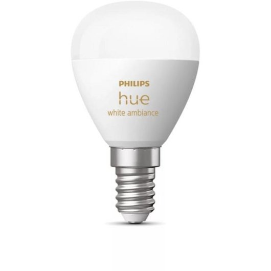 Bombilla inteligente Philips Hue P45 E14 White Ambiance