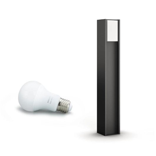 Poste exterior inteligente Philips Hue Turaco LED Antracita Bluetooth/Zigbee