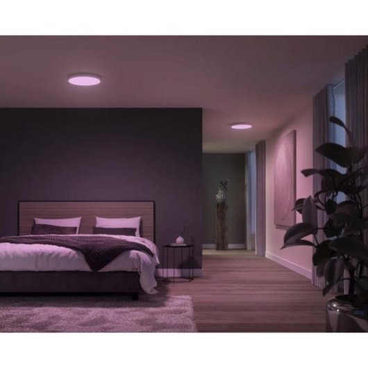 Panel de techo inteligente Philips Hue White and Color Ambiance Surimu redondo