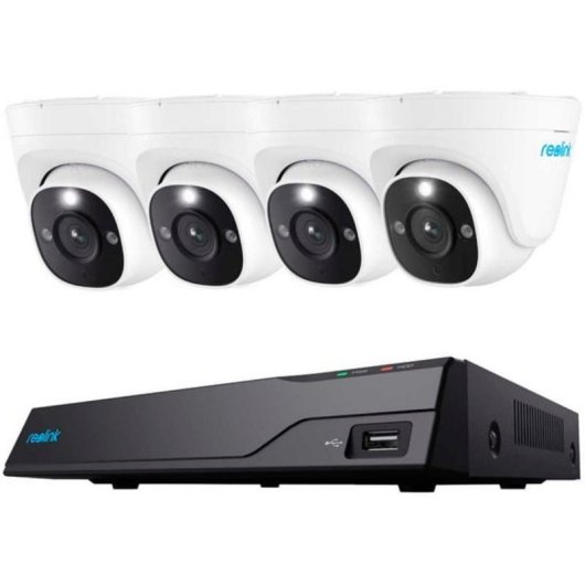 Gravador NVR para Câmara IP Reolink NVS8-8MD4 8 canais 4K 2TB HDD PoE Ethernet