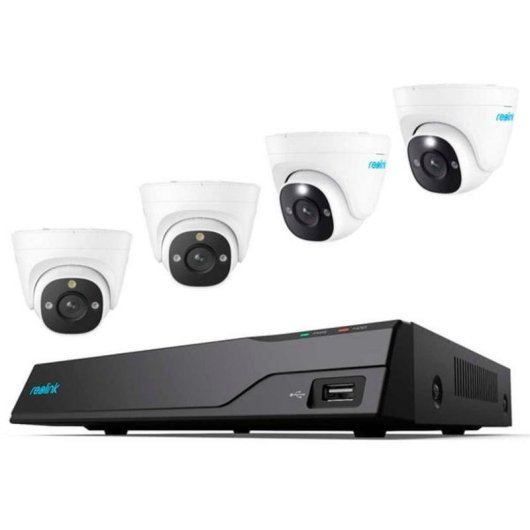 Gravador NVR para Câmara IP Reolink NVS8-8MD4 8 canais 4K 2TB HDD PoE Ethernet