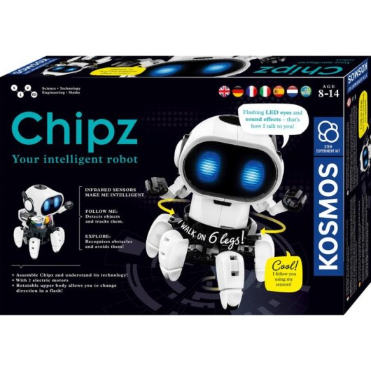 Robot de entretenimiento Kosmos KM617127 Chipz para niños de 8 años