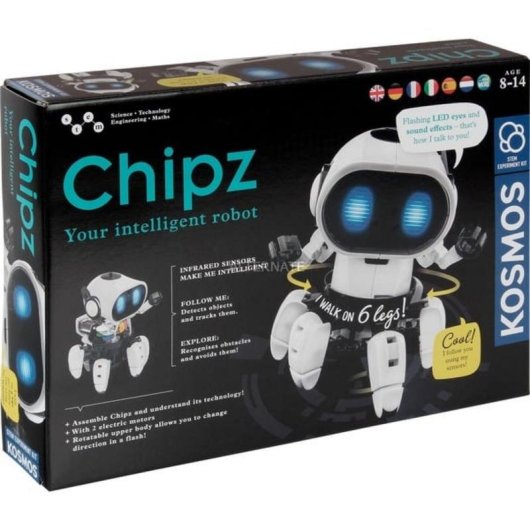 Robot de entretenimiento Kosmos KM617127 Chipz para niños de 8 años
