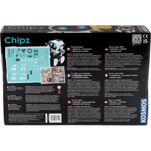 Robot de entretenimiento Kosmos KM617127 Chipz para niños de 8 años