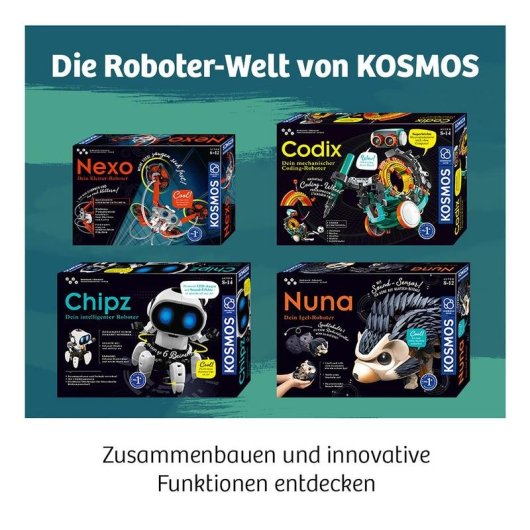 Caja de experimentos Kosmos 620066 para niños de 8 a 12 años