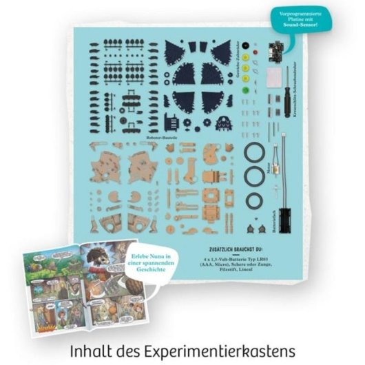 Caja de experimentos Kosmos 620066 para niños de 8 a 12 años