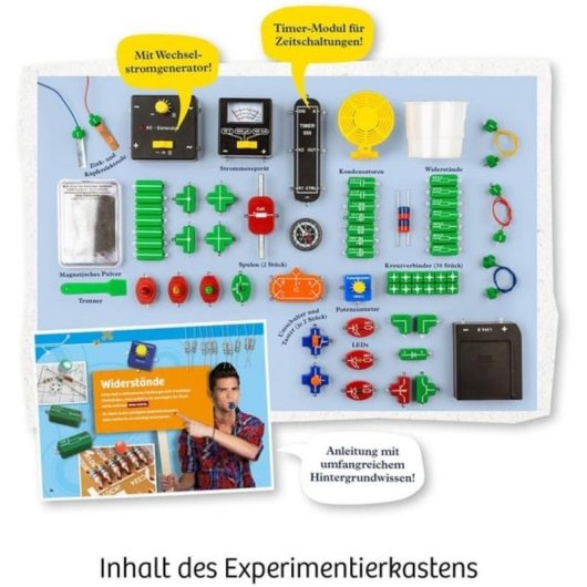 Kit di elettronica Kosmos Elektro per bambini da 10 a 14 anni