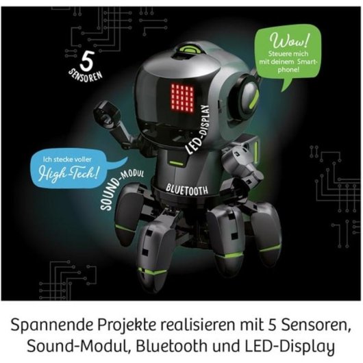 Robot programable Kosmos 62058 Multicolor pour enfants de 10 ans