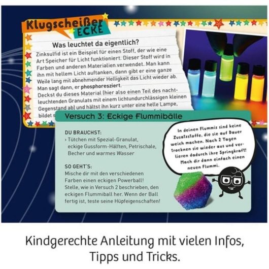 Kit de experimentos Kosmos 65410 Química para niños de 8 a 12 años Multicolor