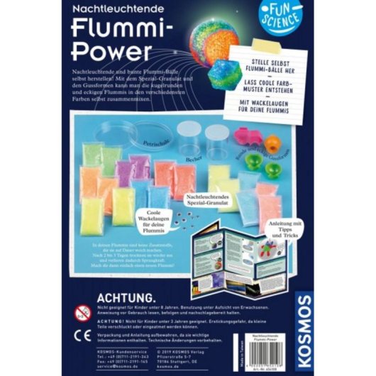 Kit de experimentos Kosmos 65410 Química para niños de 8 a 12 años Multicolor