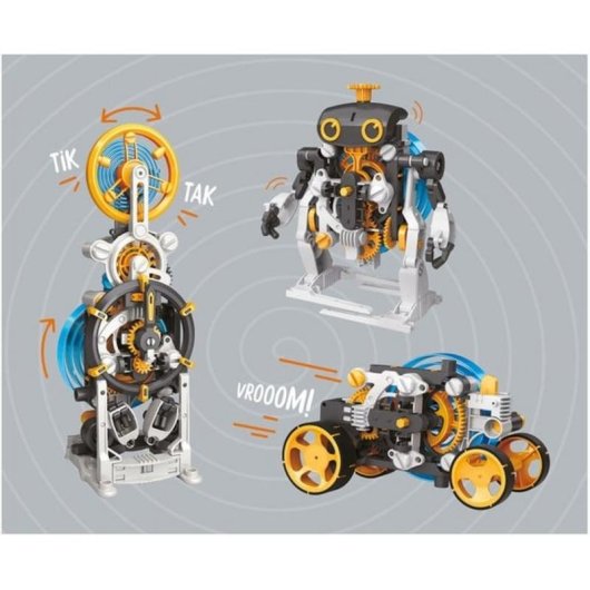 Robot de Ingénierie Kosmos Mechanical Power, Caisse d'Expériences Multicolore pour Enfants de 8 à 12 Ans