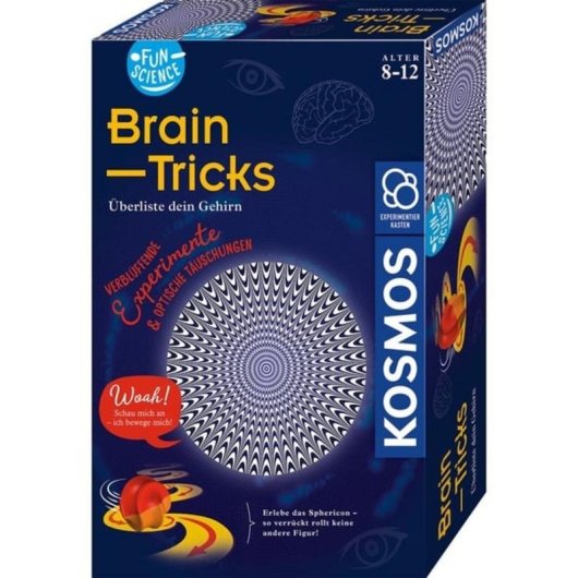 Kit d'expériences Électricité Kosmos Fun Science Brain Tricks